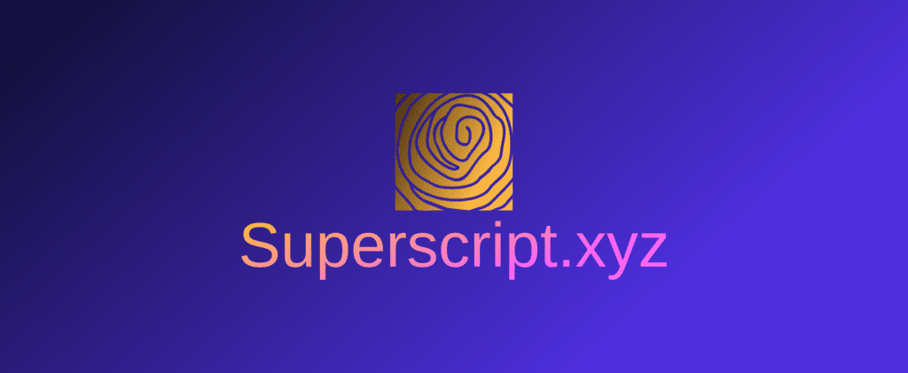 Superscript.xyz domain